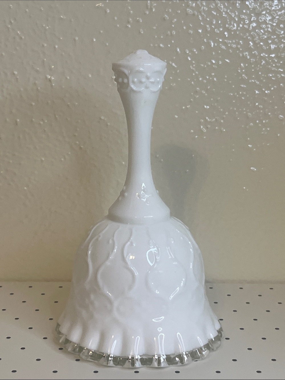 Vintage Fenton Spanish Lace Bell. Absolute Perfection!